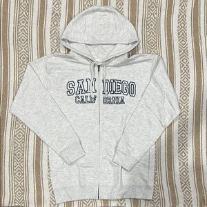 San Diego, CA Hoodie - Heather Grey